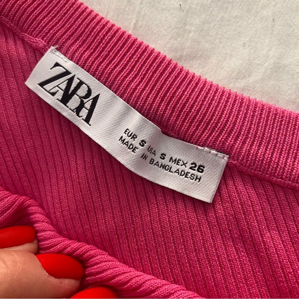 Pink Zara top